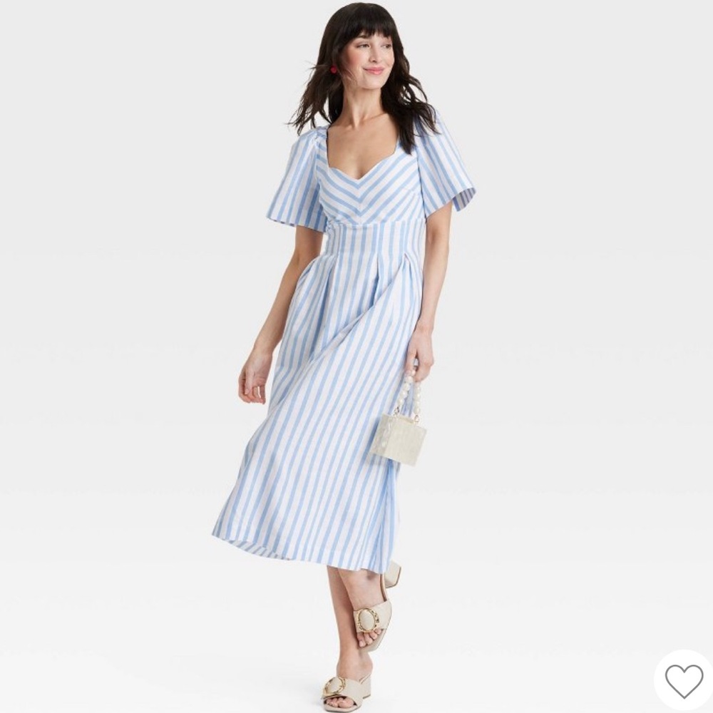 A New Day Women’s Nautical MIDI Dress! NWT
